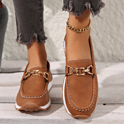 Chloé - Mocassins plats orthopédiques à boucle