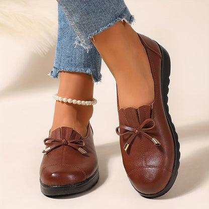 Rosalie | Mocassins orthopédiques à nœud
