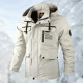Men’s Hooded Lightweight Packable Rain Jacket