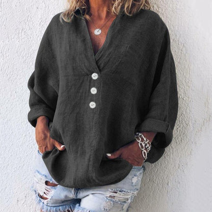 Maribel | Blouse décontractée boutonnée pour femme