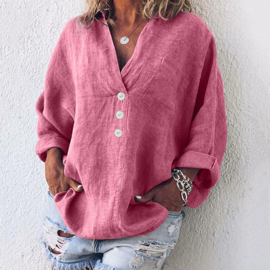 Maribel | Blouse décontractée boutonnée pour femme