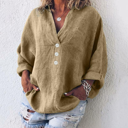 Maribel | Blouse décontractée boutonnée pour femme