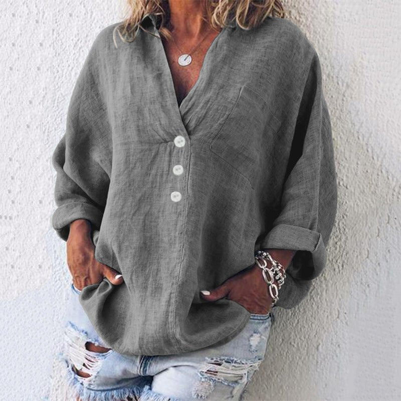 Maribel | Blouse décontractée boutonnée pour femme