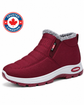 Sianna™ | Bottines à enfiler matelassées et imperméables rouges
