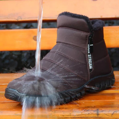 Chaussures d'hiver isolées antidérapantes