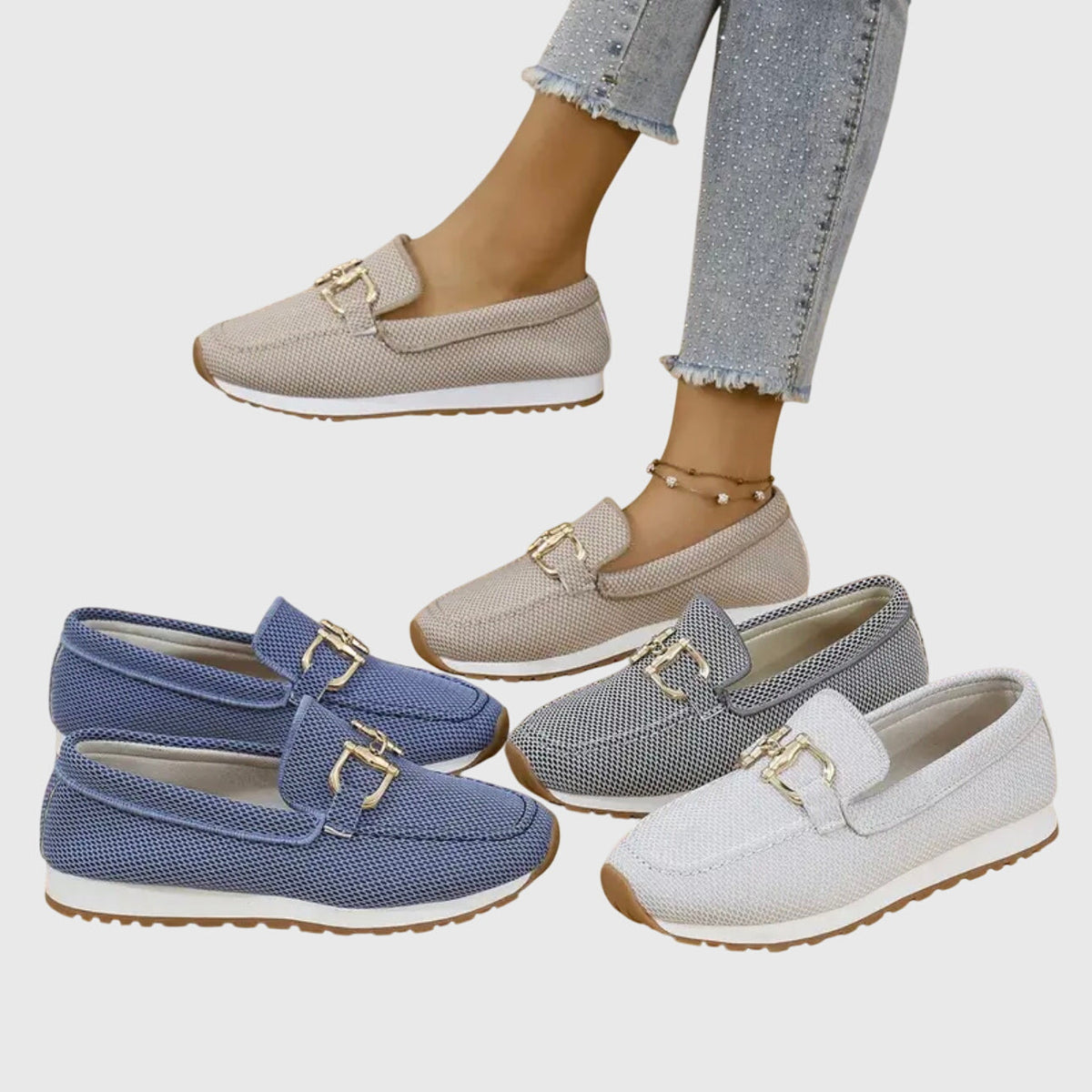 Susie | Mocassins sneakers orthopédiques