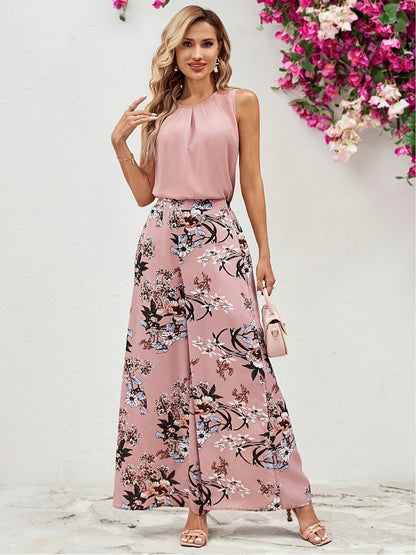 Erica | Ensemble fleuri rose