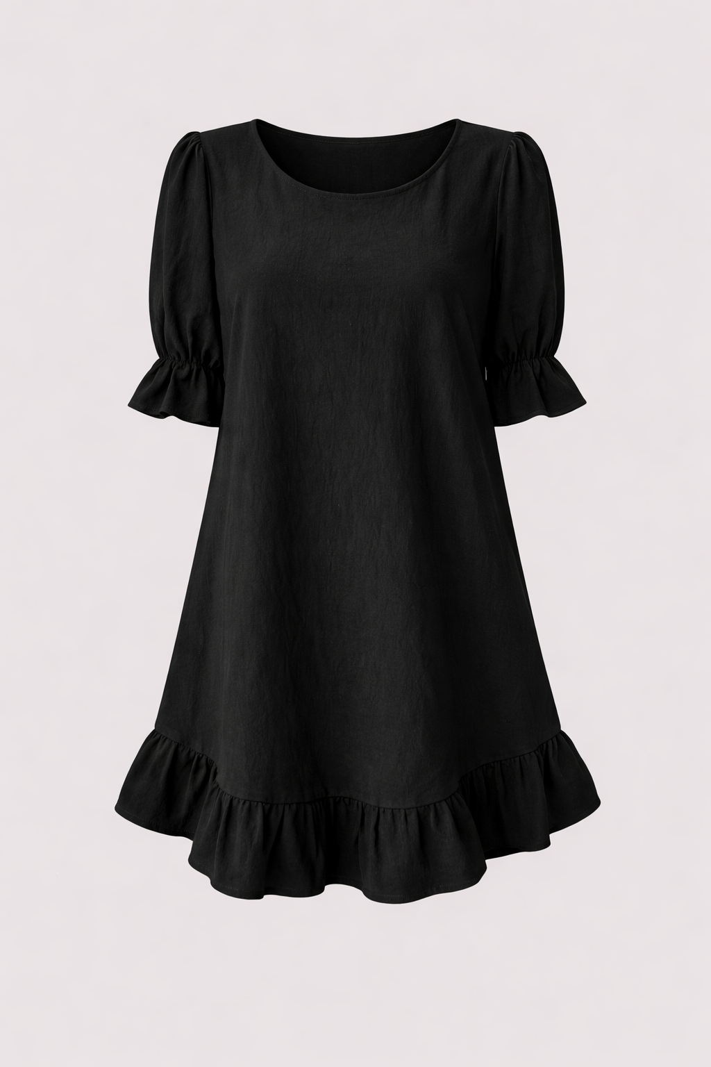 Livia | Mini-robe à ourlet volanté