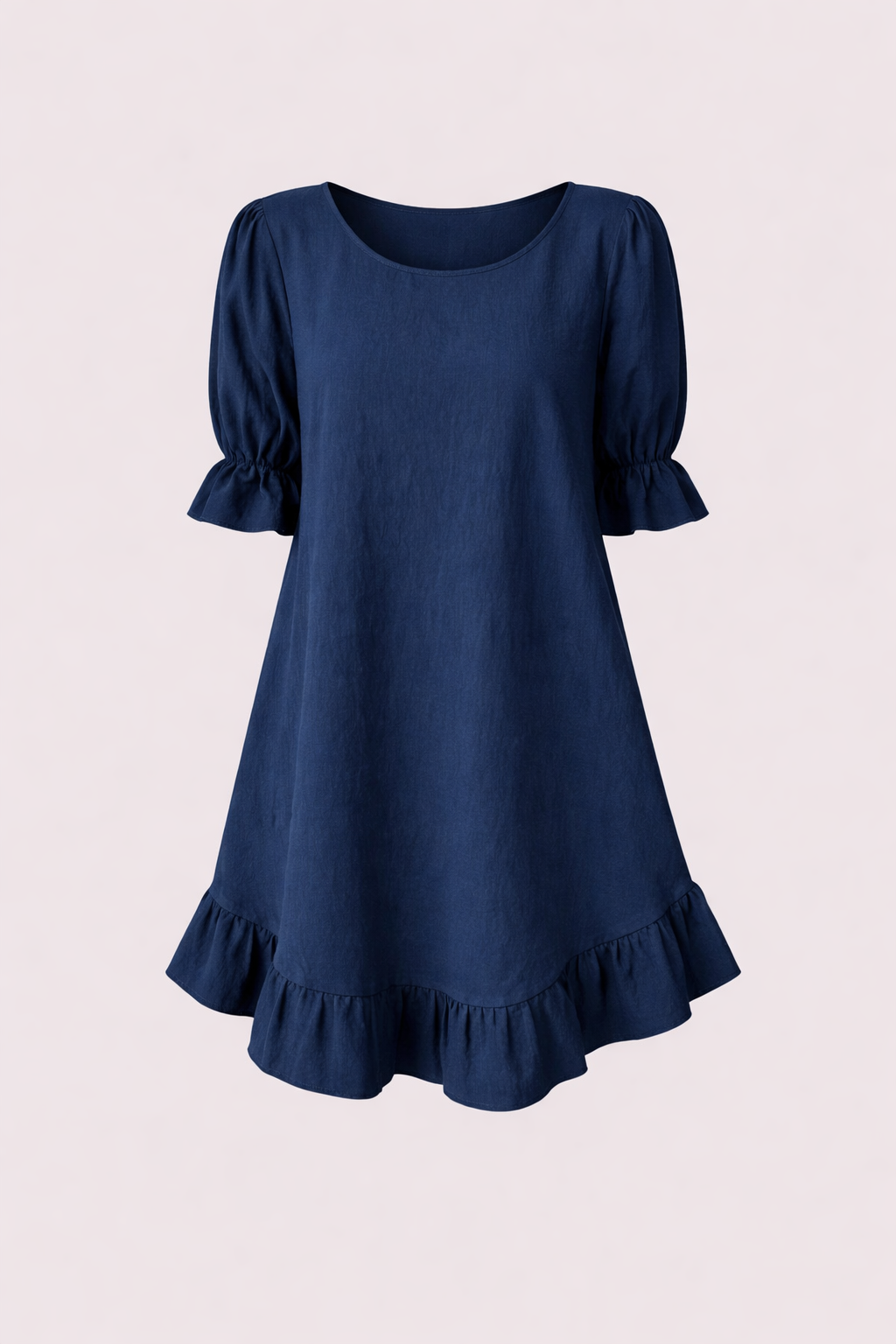 Livia | Mini-robe à ourlet volanté