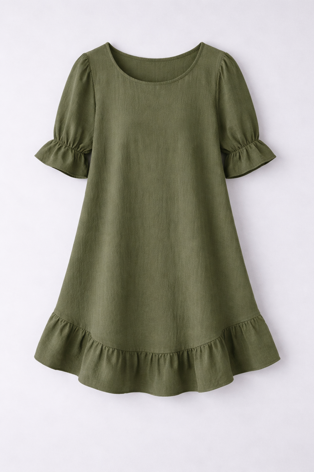 Livia | Mini-robe à ourlet volanté
