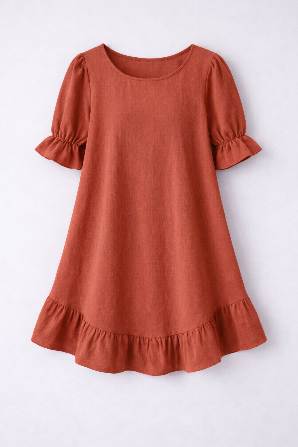 Livia | Mini-robe à ourlet volanté