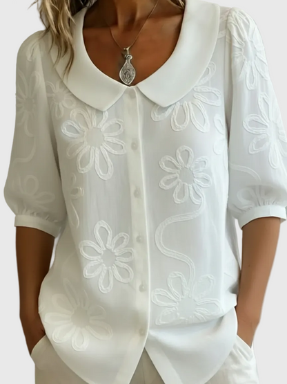 Vinica | Blouse légère à fleurs élégante