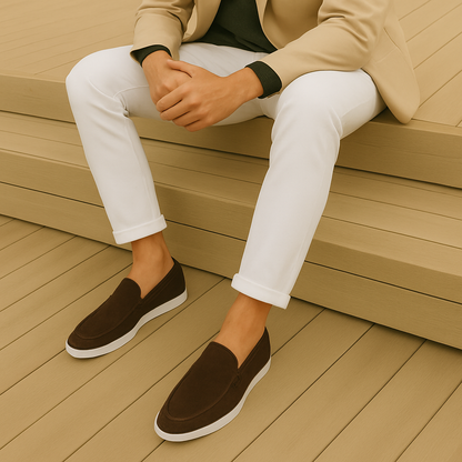 Mocassins décontractés à enfiler pour homme