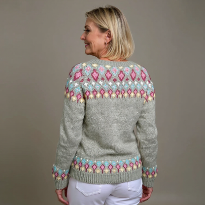 Madeline | Cardigan islandais vintage