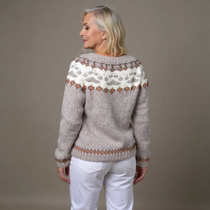 Emery | Cardigan islandais vintage