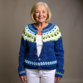 Sophie | Cardigan islandais vintage