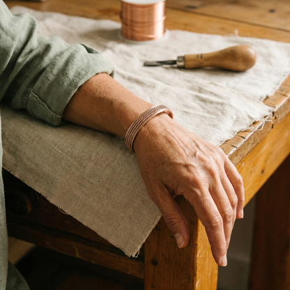 Bracelet en cuivre anti-interférences électroniques