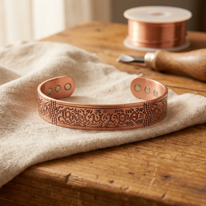 Bracelet en cuivre ancien