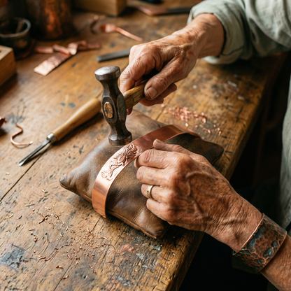 Bracelet en cuivre Longma