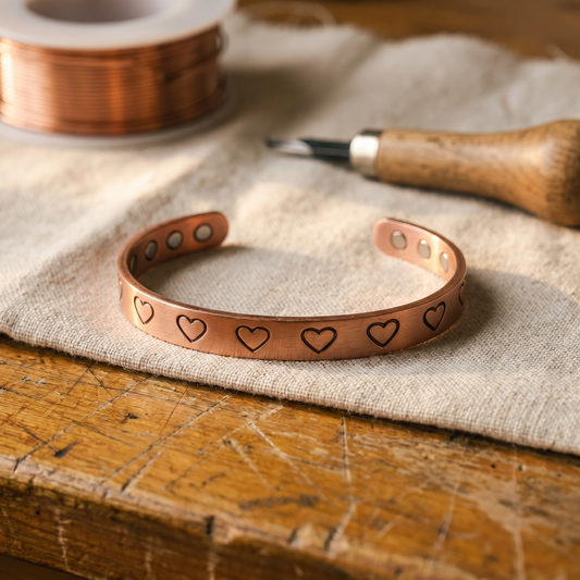 Bracelet en cuivre Cordis