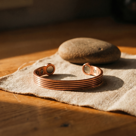 Bracelet en cuivre pour terrasse