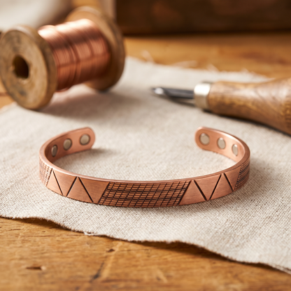 Bracelet en cuivre Rampart