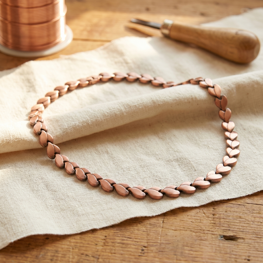Collier en cuivre Laurel