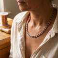 Collier en cuivre martelé