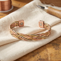 Bracelet en cuivre doré