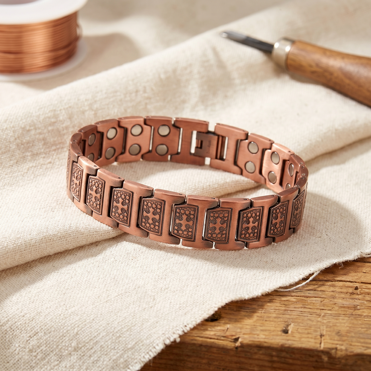 Bracelet en cuivre pour homme Gale