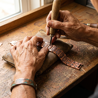 Bracelet en cuivre pour homme Gale