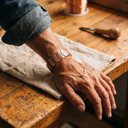 Bracelet en cuivre pour homme Glen