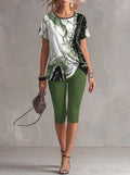 Luna™ | Botanical Print Stretch Set