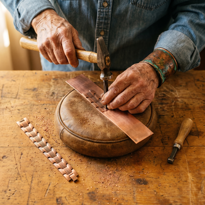 Bracelet en cuivre Crag