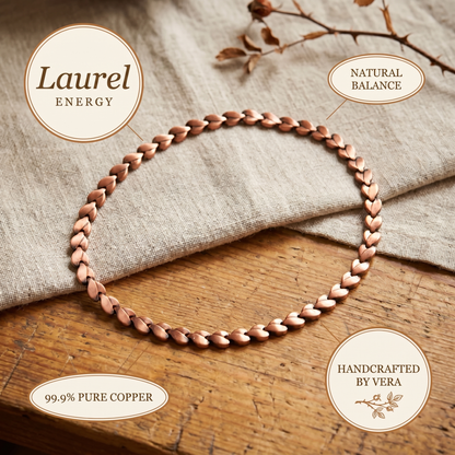 Collier en cuivre Laurel
