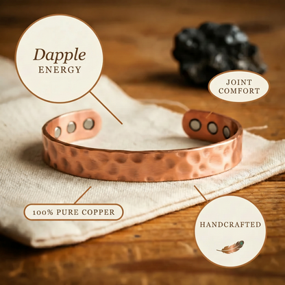 Bracelet en cuivre Dapple