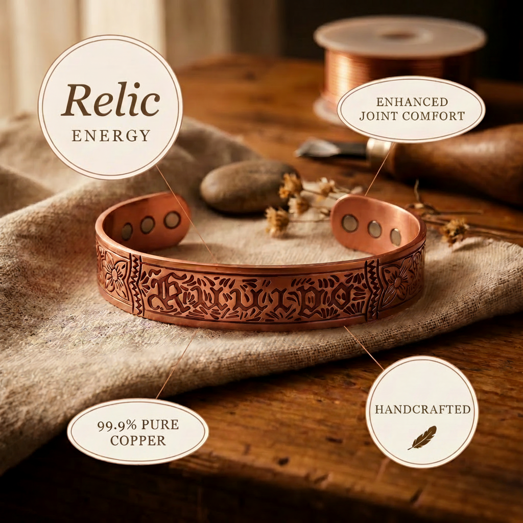 Bracelet en cuivre ancien