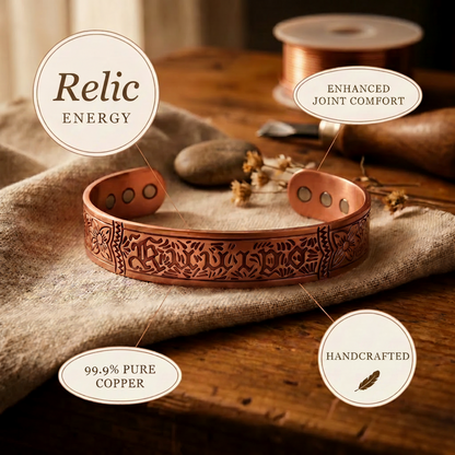Bracelet en cuivre ancien