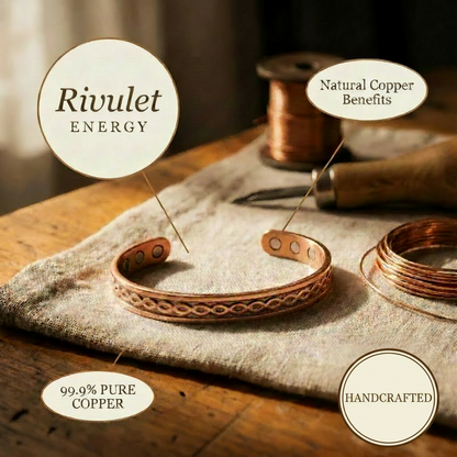 Bracelet Rivulet en cuivre