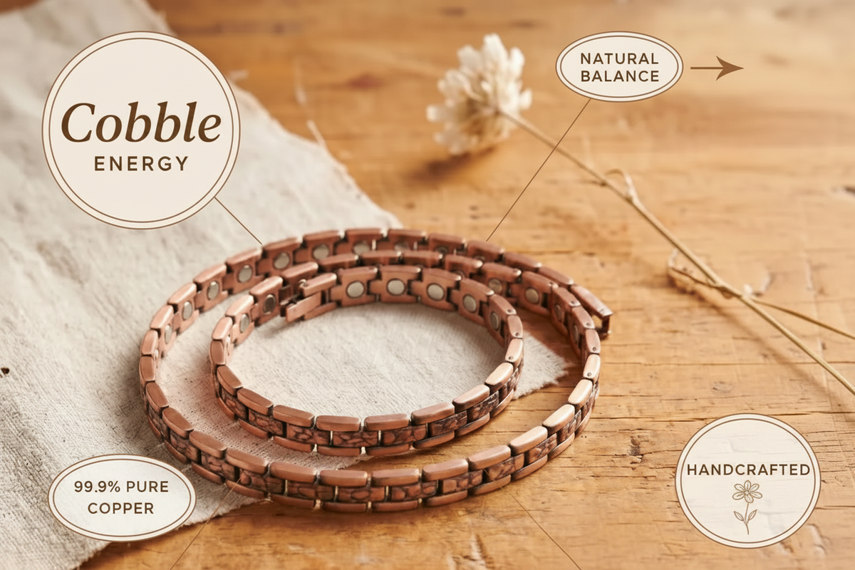 Collier en cuivre martelé