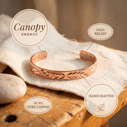 Bracelet en cuivre Canopy