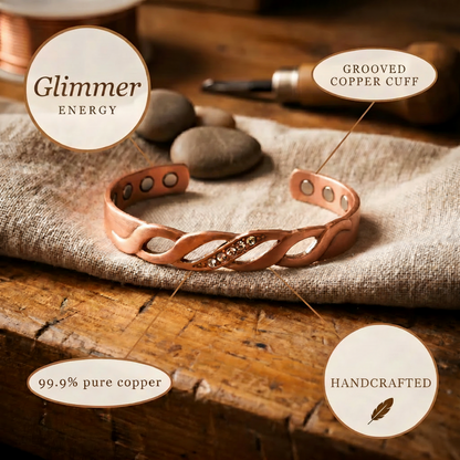 Bracelet en cuivre Glimmer