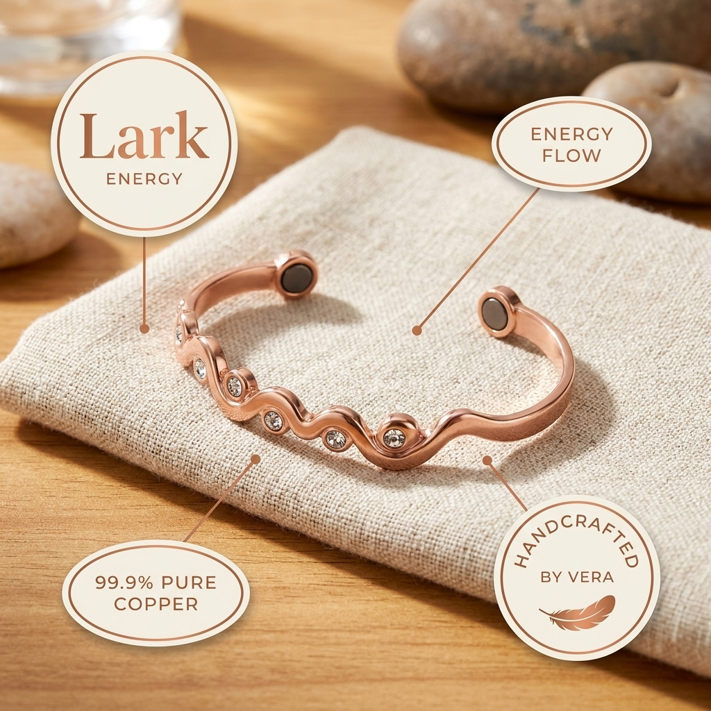 Bracelet en cuivre Lark