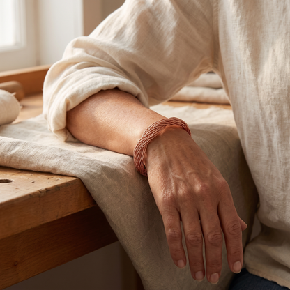 Bracelet en cuivre Finch