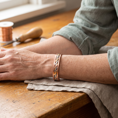 Bracelet en cuivre Bud