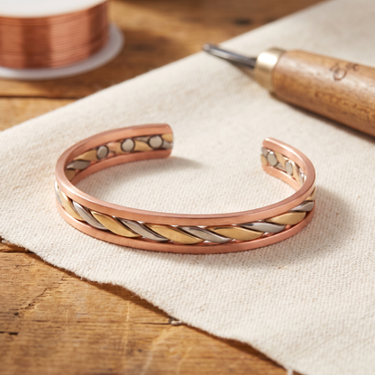 Bracelet en cuivre Bud