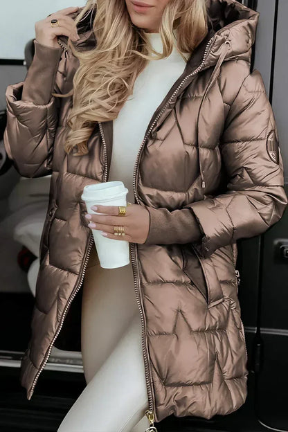 Veste légère à capuche pour femme