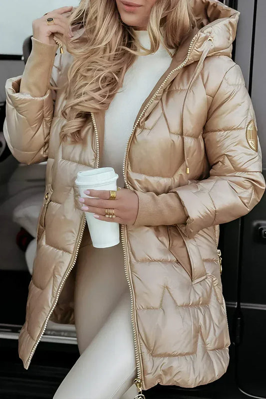 Veste légère à capuche pour femme