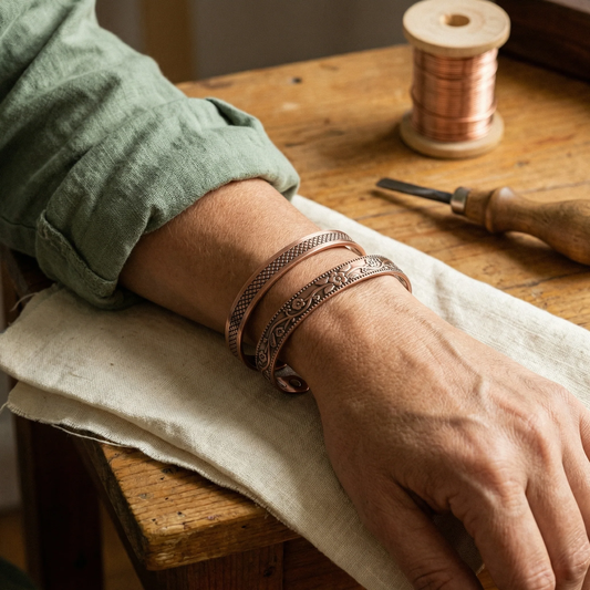 Bracelet en cuivre Anvil