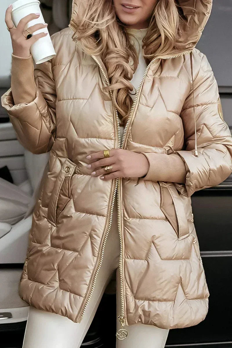 Veste légère à capuche pour femme